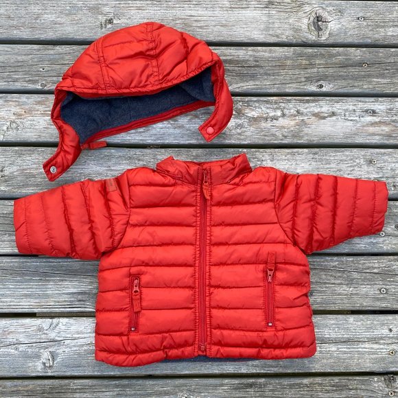 Baby Gap Puffer Jacket Coat (0-6M) - Picture 4 of 13